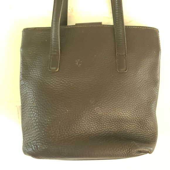 COACH Vintage Leather Shoulder Bag Classic Brown Pebble Leather Purse K9p-6810 - Picture 7 of 16